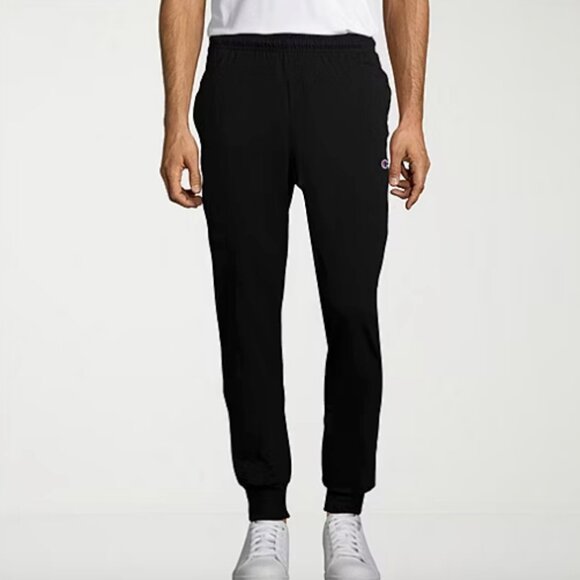 Champion Jersey Mens Regular Fit Active Jogger Pant, Black Sz 2X 925443 - Picture 3 of 3